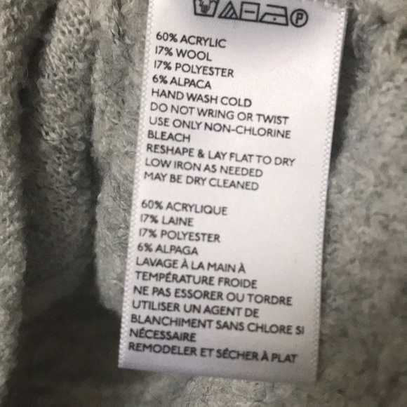 Koto Gray Hoodie Sweatshirt Size Small - Picture 5 of 5